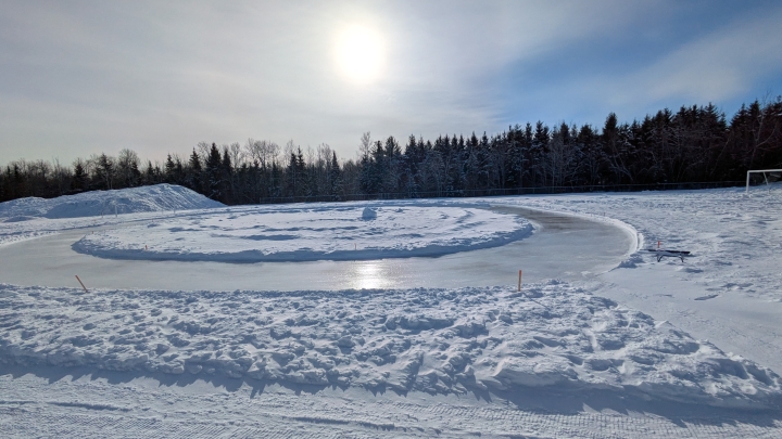 Ouverture de l'anneau de glace