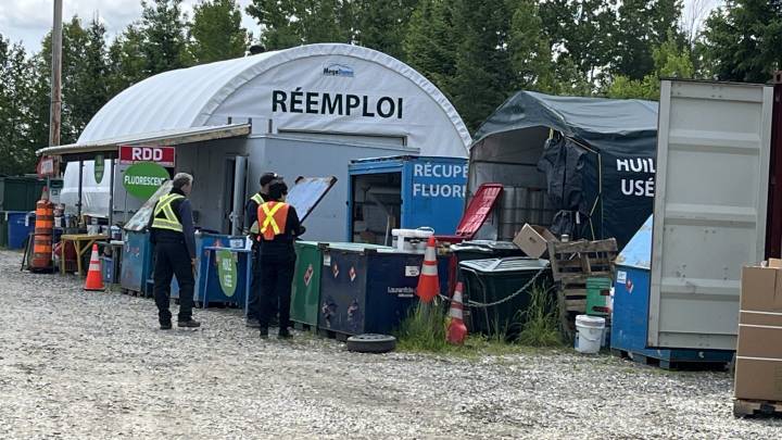 Réouverture de l'écocentre régional