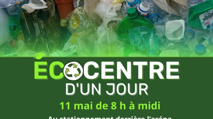 Écocentre d'un jour : 11 mai