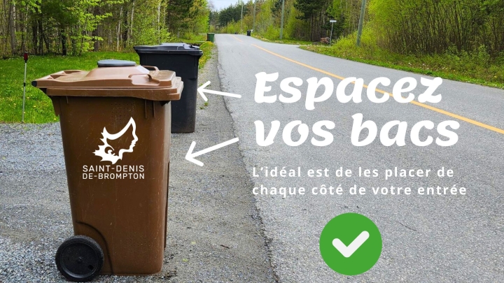 Espacez vos bacs