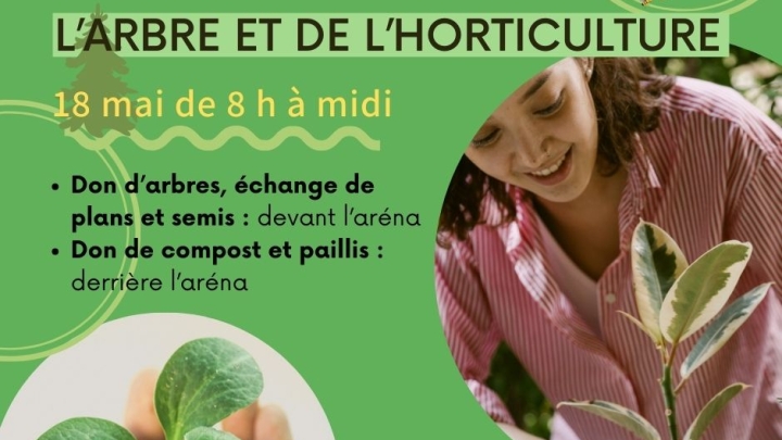 Journée de l'arbre et de l'horticulture : 18 mai