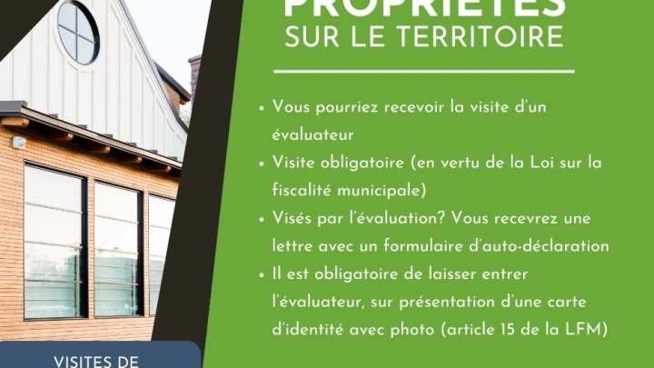 Période d'évaluation des propriétés