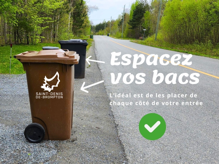 Espacez vos bacs