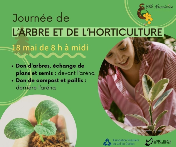 Journée de l'arbre et de l'horticulture : 18 mai