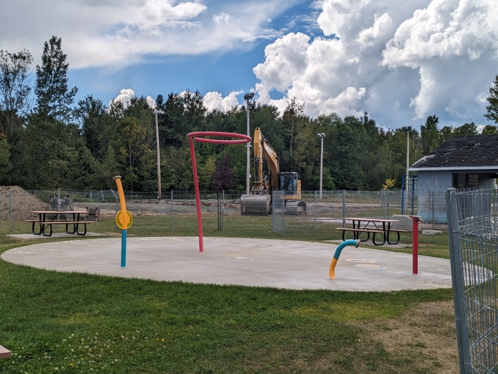 Fermeture des jeux d'eau