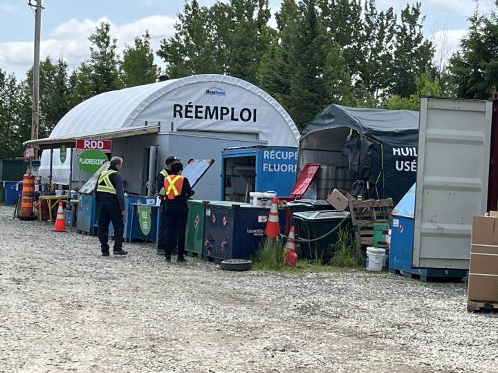 Réouverture de l'écocentre régional